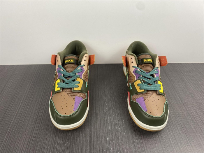 nike dunk low scrap archeo brown - db0500-200
