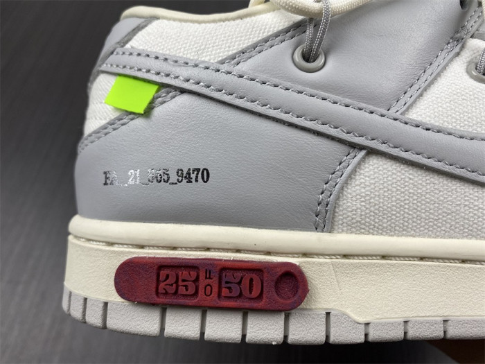 nike dunk low of lot 25 - dm1602-121