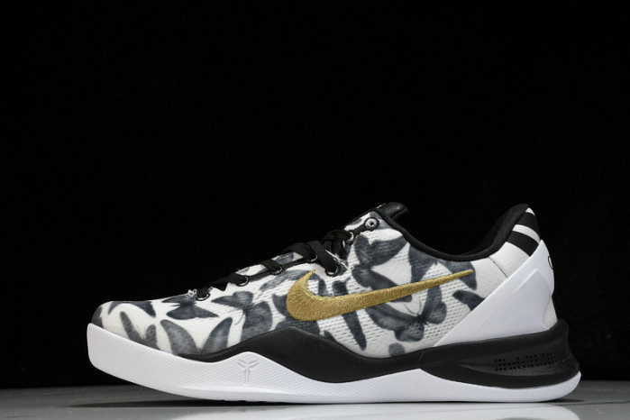 nike kobe 8 protro white metallic gold fv6325-100