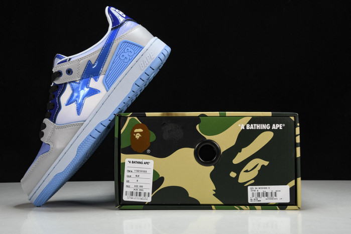 a bathing ape bape sta low copshoe bp-051