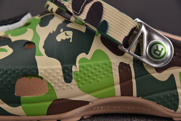 Cr*0*s classic clog a bathing ape abc copshoe bp-223