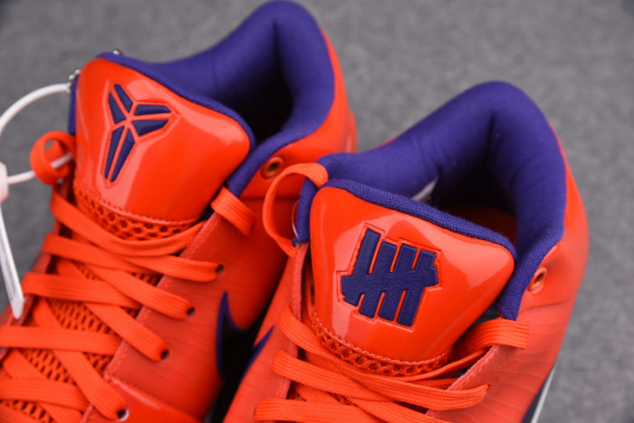 nike kobe 4 protro undefeated phoenix suns - cq3869-800