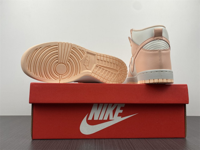 nike dunk high sail crimson tint (w) - dd1869-104
