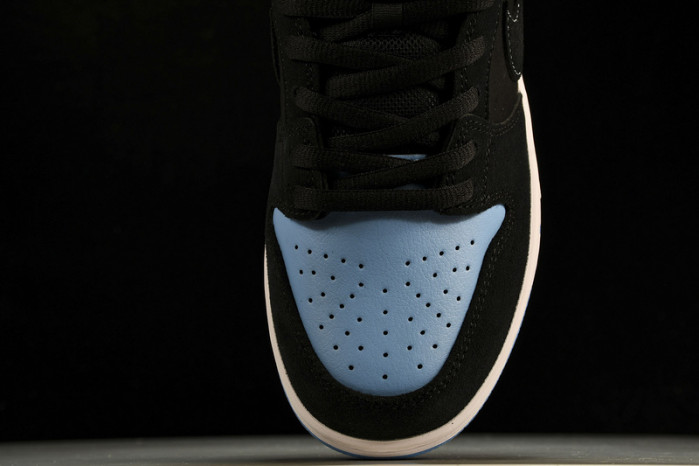 nike sb dunk low black university blue - 304292-048