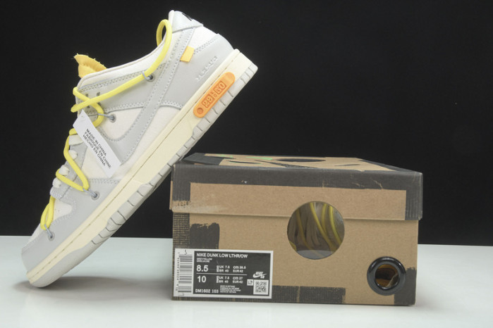 of x dunk low 