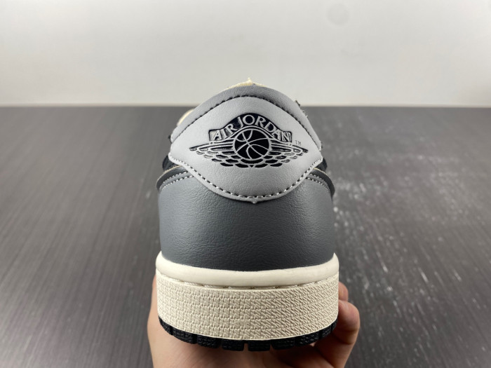 jordan 1 low og ex black smoke grey - dv0982-006