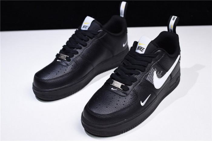 air force 1 low utility black white - aj7747-001