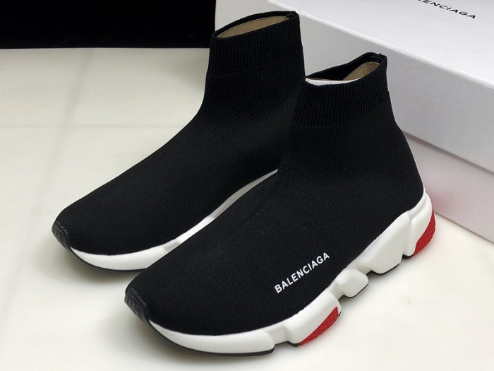 bl speed stretch-knit mid sneakers 494371 w05g0-1000