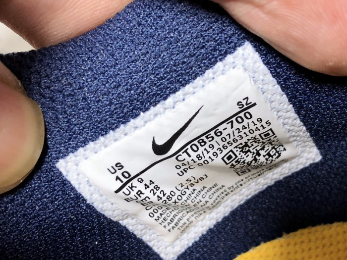 nike dunk low of michigan - ct0856-700