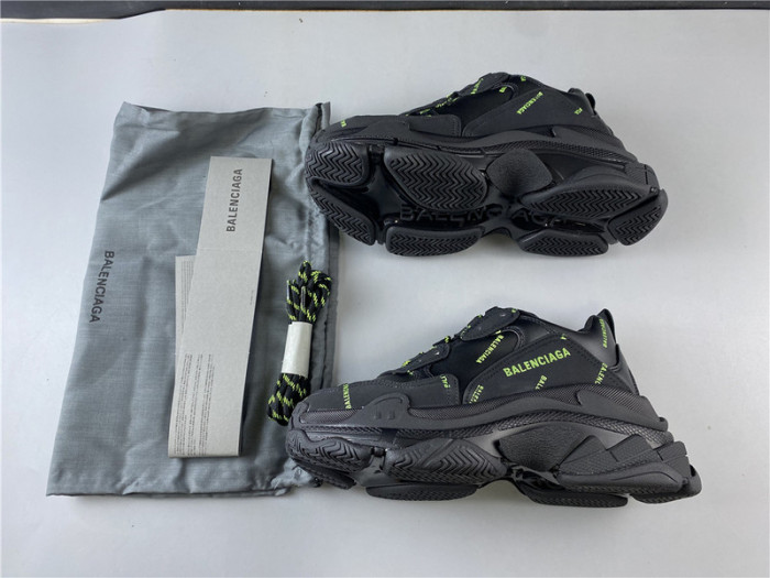 bl triple s trainers letters -kickze bl7