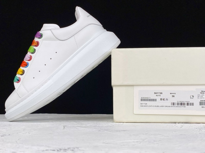 ale*d*r M*Q*en sole sneakers colorful laces kickze-2