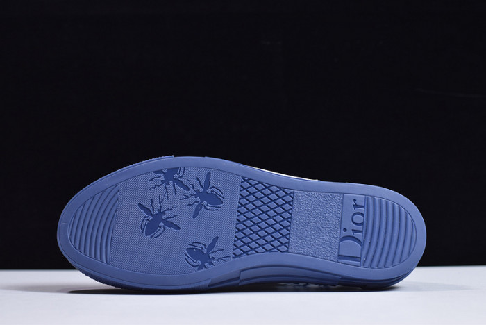 d1r* b23 oblique high top sneakers blue t004801-1055