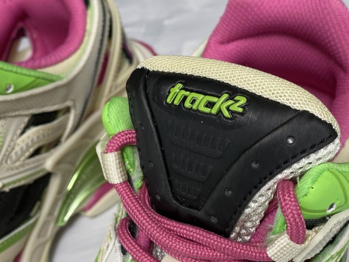 bl trainers track 2.0 pink green 565615 w2gn3 9534