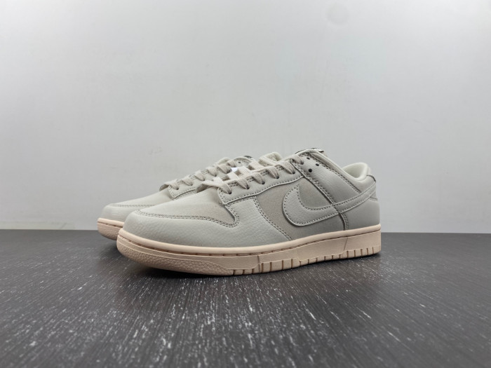 nike dunk low prm "light orewood brown" dz2538-100