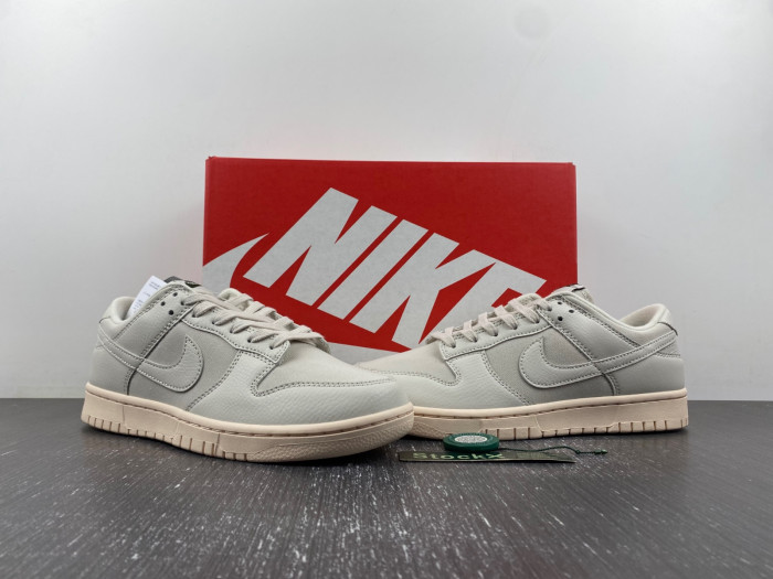 nike dunk low prm "light orewood brown" dz2538-100