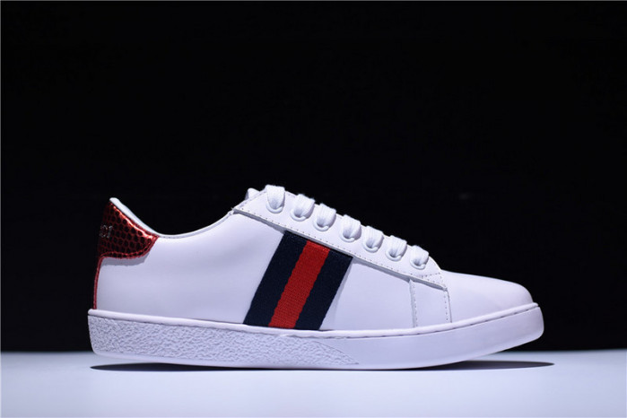 gc ace embroidered low-top sneaker with logo