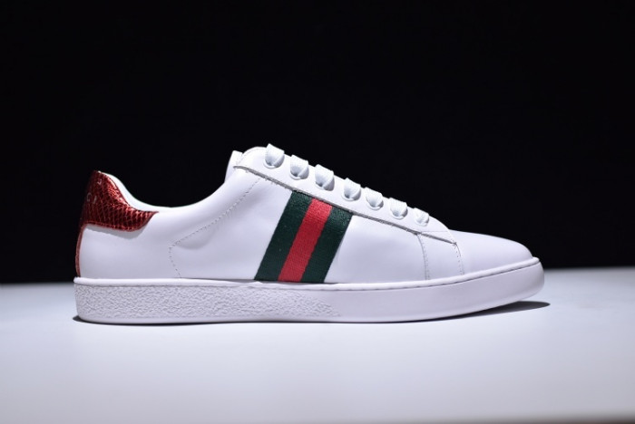 gc ace embroidered low-top sneaker with tiger mens