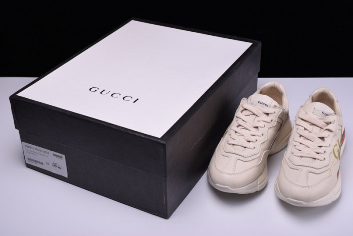 gc logo rhyton vintage trainer sneaker