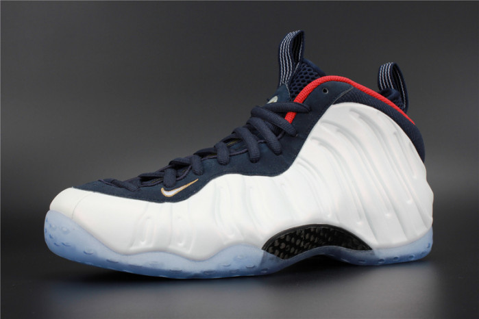 nike air foamposite one “olympic” university red/ white mens 575420-400
